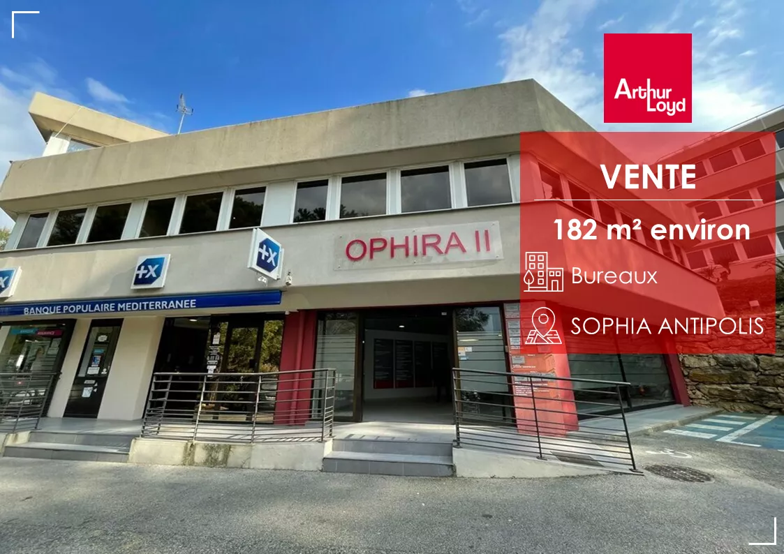 bureaux Sophia Antipolis Immeuble Ophira 2